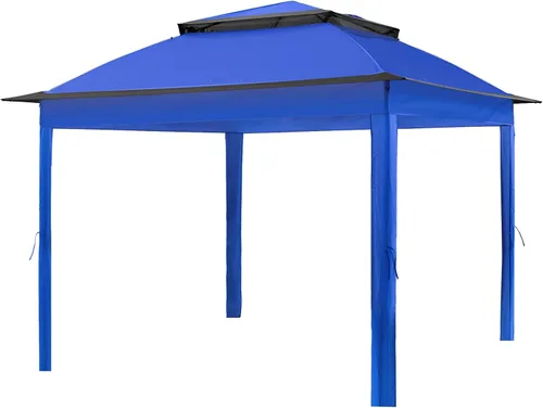 COOS BAY Cenador de repuesto de 11 x 11 pulgadas con ventilación de aire, cubierta superior de poliéster, color azul