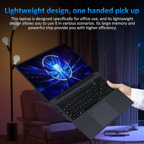 Miniatura 6 de Computadora portátil de 16 pulgadas - Procesador AMD Ryzen 3 3250U (2C/4T, 2.6-3.5 GHz), pantalla FHD IPS de 1920×1200, 16 GB RAM, 512 GB SSD