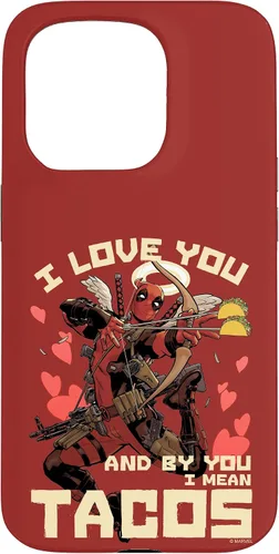 Miniatura 28 de Marvel Deadpool I Love You and by You I Mean Tacos - Carcasa para iPhone 17