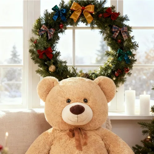 Miniatura 4 de Toys Studio Oso de peluche ultra suave de 51 pulgadas para niñas, gran oso de peluche, regalo de Navidad, Pascua, día de San Valentín, graduación
