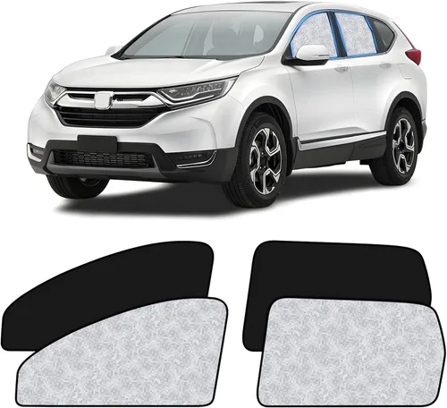 Miniatura 11 de ZATOOTO Persianas para ventana de automóvil, paquete de 4 fundas para ventana de automóvil con bloqueo UV de alta calidad, cortinas de ventana