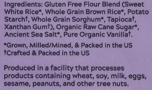 Miniatura 3 de American Table - Mezcla de crepas enrollada sin gluten para hotcakes de American Table, hecha con ingredientes cultivados en Estados Unidos