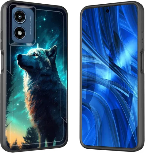 Miniatura 13 de Funda para Moto G 5G 2023, [probada en caídas de grado militar], resistente, resistente, resistente, a prueba de golpes, funda protectora