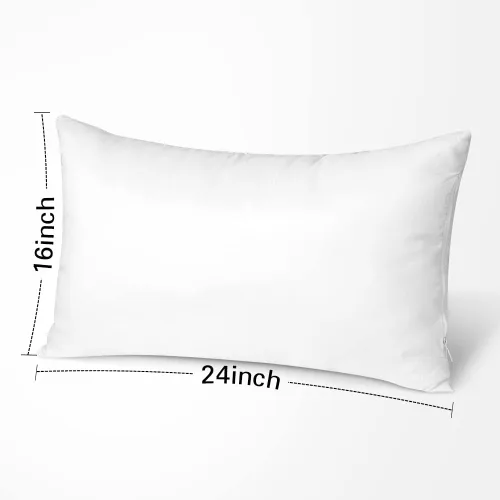 Miniatura 2 de OTOSTAR Insertos de almohada para exteriores, paquete de 1 cojín interior resistente al agua para patio, jardín, cafetería, decorativas, 1 paquete