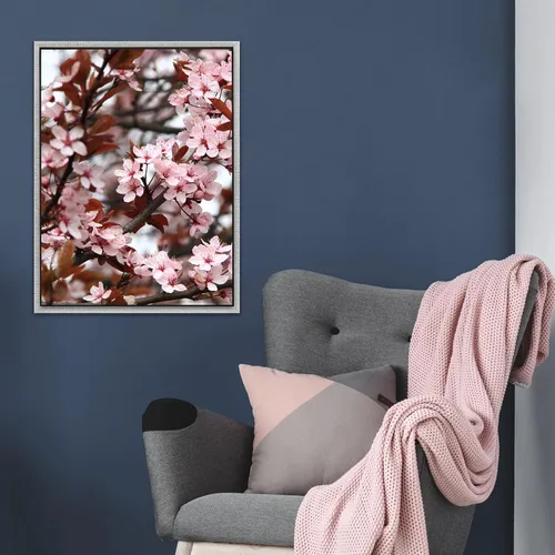 Miniatura 3 de Pixy Canvas Paquete económico de lienzo estirado de 8 x 10 pulgadas de profundidad y marco flotante para tus pinturas/obras de arte, arte de pared