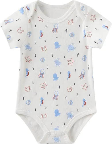 Miniatura 39 de Conjunto de canastilla para bebé, 9 piezas, conjunto de mamelucos y pantalones, conjunto de regalo unisex para bebé