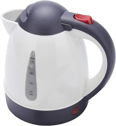 Miniatura 9 de Hervidor eléctrico portátil de 33.8 fl oz 12 V de viaje para coche, camión, hervidor de agua, botella para té y café
