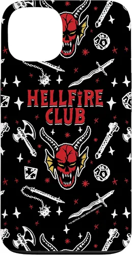 Miniatura 7 de Funda con patrón Hellfire Club de Stranger Things para iPhone 11 Pro Max