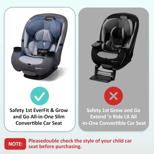 Miniatura 2 de Maxi-COSI Pria - Paquete de 2 bandejas para asiento de automóvil con portavasos para seguridad 1st EverFit & Grow and Go Cosco todo en uno