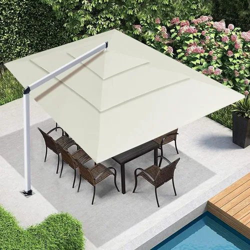 Miniatura 90 de EliteShade USA Sombrilla de Mercado de 10 Años Sin Decoloración de 9 Pies 3 Niveles Sombrilla de Patio Sombrilla de Mesa para Exteriores con Beige