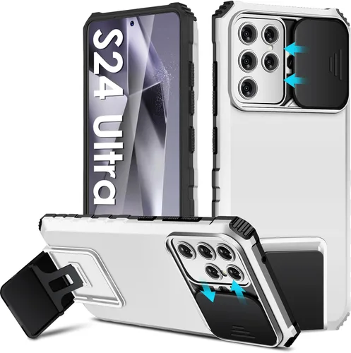 Miniatura 34 de S22 Ultra - Funda compatible con Samsung Galaxy S22 Ultra 5G [versión 2022], funda para cámara deslizante, funda de teléfono a prueba de golpes