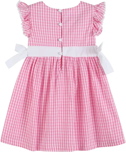 Miniatura 2 de Lil cactus Baby Girls Ruffle Dress with Bows