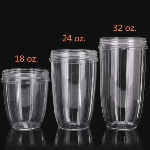 Miniatura 2 de Nutribullet - Batidora de 18 onzas con mango extraíble, compatible con piezas de repuesto de 18 onzas para licuadoras Nutribullet 600W 900W