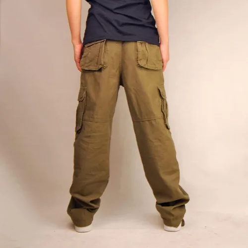 Miniatura 5 de Muscularfit Pantalones cargo de camuflaje para hombre 2023 grandes y altos, múltiples bolsillos, pantalones deportivos sueltos y rectos, pantalones