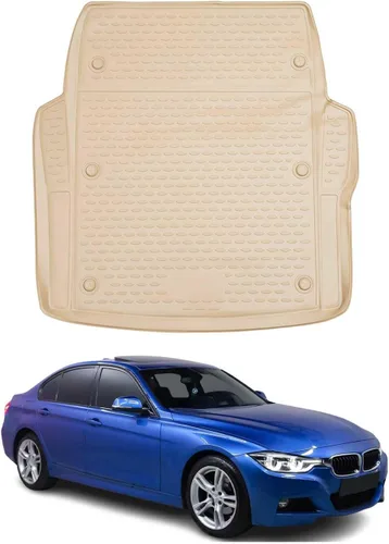 Miniatura 19 de OMAC Alfombrillas para BMW Serie 3, E46, E90, E91, E92, alfombrillas de coche para todo tipo de clima, 3D, ajuste personalizado, alfombrilla de goma