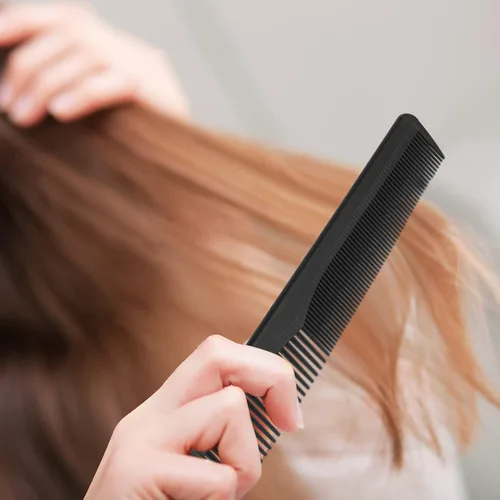 Miniatura 3 de Boao 12 peines de pelo a granel de dientes finos y anchos negros para peluquero, estilista, cónicos, multiusos, para peluquería, salón de despedida