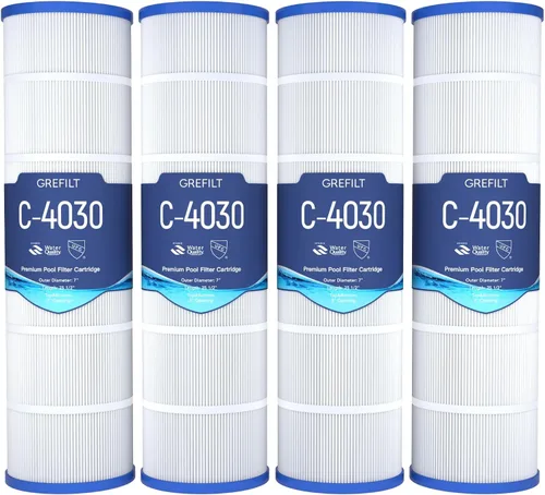 Miniatura 10 de Cartuchos de filtro de piscina C500, compatibles con Hayward C500, CX500-RE, Pleatco PA50-EC, Unicel C-7656, Filbur FC-1240, 50 pies cuadrados