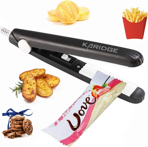 Sellador de Bolsas de Papas Fritas con Sellado Térmico, Gadgets de Cocina, Mini Resellador de Bolsas para Almacenamiento de Alimentos, Sellador