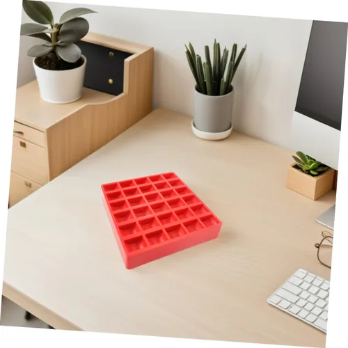 Miniatura 5 de Lurrose 3 unids caja cajas organizadoras organizador de monedas contenedor de plástico monedas de plástico para ir contenedores contenedor