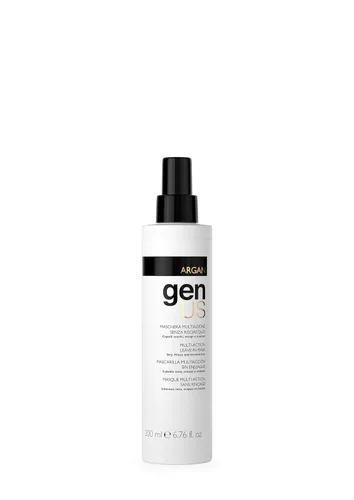 Miniatura 3 de Genus Mascarilla hidratante de argán para el cabello, enriquecida con aceite de argán y aceite de linaza para cabello seco, encrespado y tratado