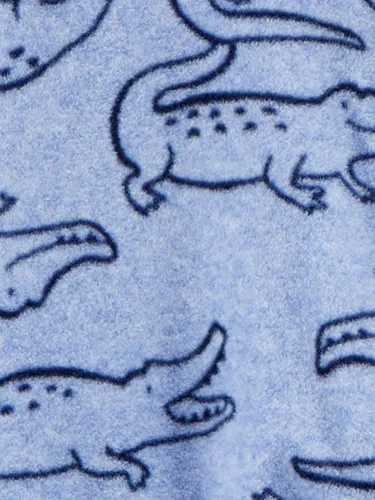 Miniatura 4 de Simple Joys by Carter's Paquete de 2 pijamas de forro polar con pies para bebés varones, para dormir y jugar, pijamas para bebés y niños pequeños