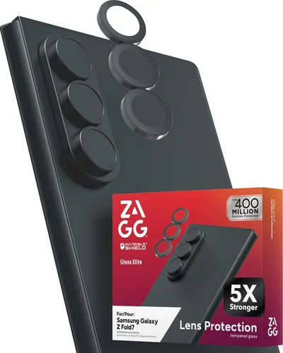 Miniatura 14 de ZAGG Glass Elite - Protector antirreflectante para lente de cámara Samsung Galaxy S25 Ultra, tecnología antirreflejos, máxima resistencia a impactos