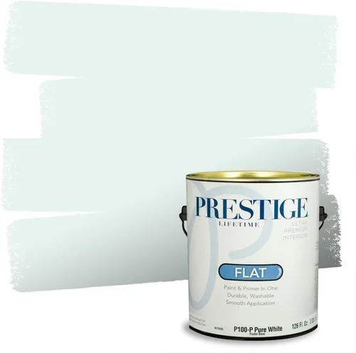 Miniatura 200 de PRESTIGE Pintura interior e imprimación en uno, salpicaduras acuosas, cáscara de huevo, 1 galón