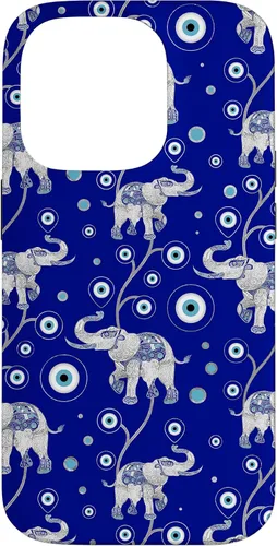 Miniatura 17 de Funda con dije de elefante de mala suerte para iPhone 17