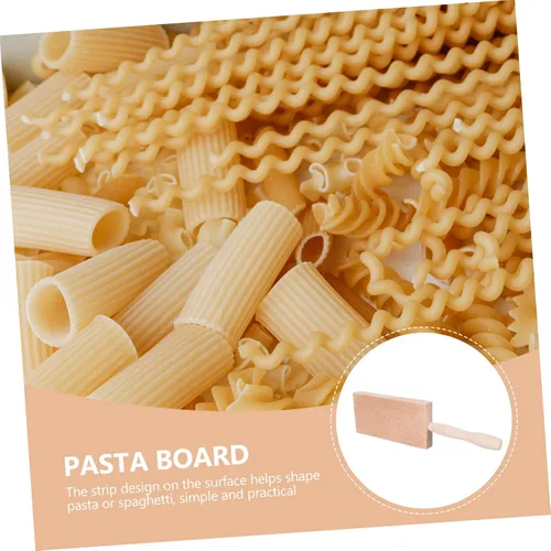 Miniatura 2 de TIDTALEO tabla de platos de pasta ñoquis paleta de pasta manual Máquina de pasta de madera máquina de pasta manual pasta pasta penne platos