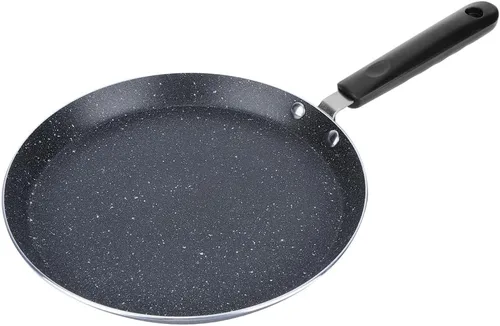 Miniatura 3 de Yosoo Sartén antiadherente, utensilios de cocina de aleación de aluminio de calentamiento rápido con mango a prueba de calor para desayuno