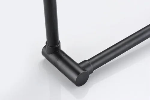Miniatura 9 de SUMERAIN Grifo de llenado de ollas de montaje en pared, grifo de cocina de bronce aceitado, oscilación de doble articulación y palancas de cierre