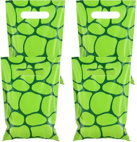 Miniatura 30 de Hxezoc 50 Piezas Bolsas de Caramelos de Neón Brillan en la Oscuridad Bolsas de Golosinas Bolsas de Plástico Coloridas para Treats Envoltura de Negro