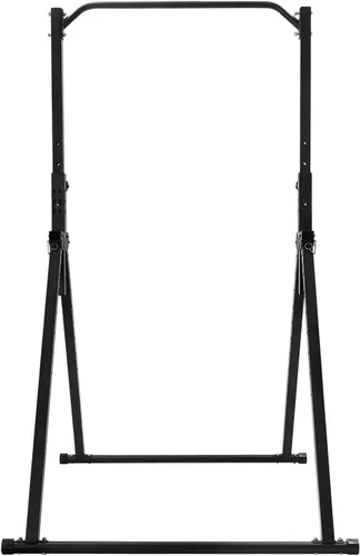 Barra de dominadas plegable, estación de inmersión para equipo de entrenamiento de fuerza de gimnasio en casa, altura ajustable, barra horizontal