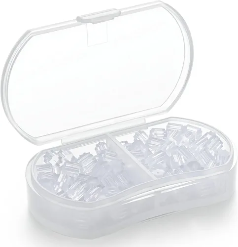 Miniatura 9 de Respaldos transparentes para aretes, 500 piezas de repuestos de respaldos para aretes hipoalergénicos y seguros para aretes de botón y aretes