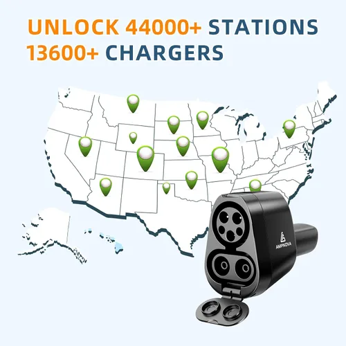 Miniatura 5 de 2025 Adaptador Supercargador Tesla Pro 2-en-1 CCS1 y J1772 a NACS 250kW de Carga Ultra Rápida Compatible con Todos los Modelos Tesla (Y/3/S/X)