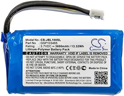 Miniatura 3 de Batería de repuesto para JBL Link 10 GSP103465 (3600 mAh)