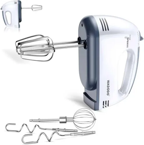 Miniatura 8 de WADODO Batidora de mano eléctrica de 7 velocidades - Mezclador de alimentos portátil mezclador de cocina con 304 *