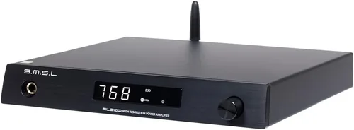 Miniatura 3 de S.M.S.L Amplificador estéreo integrado AL200, amplificador de auriculares de audio clase D de 2 canales, chip MA5332MS XMOS XU-316 MQA DSD nativo