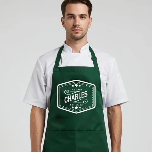 Miniatura 2 de Delantales personalizados para parrilla para hombres, regalos para hombre para el día del padre, delantales de chef a la parrilla de barbacoa