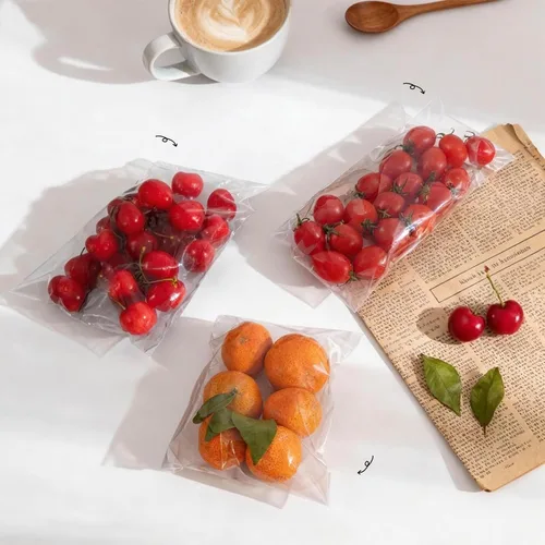 Miniatura 20 de Bolsas de celofán transparente de 2 x 3 pulgadas, 200 unidades, 0.109 in de grosor, bolsas de plástico pequeñas para joyas, golosinas, dulces