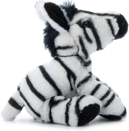 Miniatura 12 de The Petting Zoo Peluche de cebra, regalos para niños, animales salvajes del zoológico Onez, juguete de peluche de cebra de 9 pulgadas