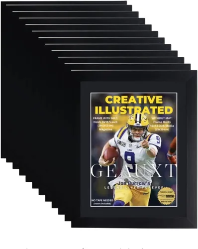 Miniatura 8 de Creative Picture Frames - Marco de fotos para revistas Sports Illustrated, de 8 x 10.5 pulgadas, adecuado para ediciones de coleccionista