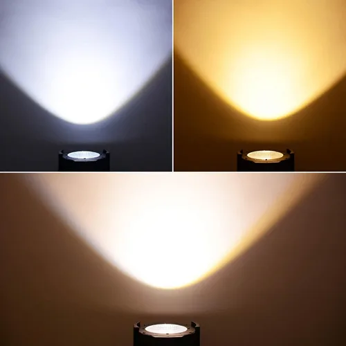Miniatura 4 de BETOPPER Luces de escenario, focos LED COB de 200 W, luz par LED blanca cálida y fría, luces DMX/maestro-esclavo, iluminación de foco/Fresnel