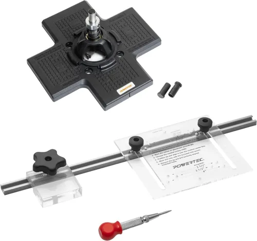 Miniatura 11 de POWERTEC Abrazaderas de instalación frontal para cajón, juego de abrazaderas ajustables para gabinete, herramienta de montaje y alineación rápida