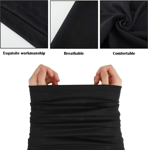 Miniatura 7 de Geyoga Ski Mask for Men Neck Gaiters Scarf Face Covering Balaclava Fishing Winter Cycling Running Masks Windproof Bandana