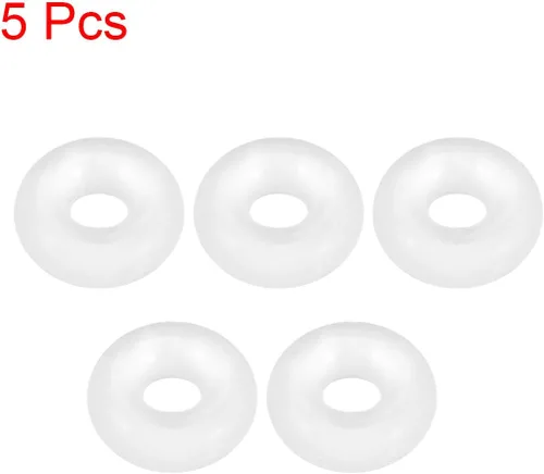 Miniatura 3 de uxcell Junta tórica de silicona, 0.236 in de diámetro exterior, 0.110 in de diámetro interior, 0.063 in de ancho, junta de anillos de sello VMQ