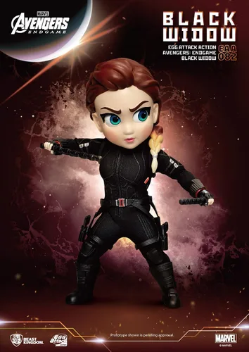 Miniatura 13 de Avengers Endgame: Black Widow EAA-082 Egg Attack Figura de acción