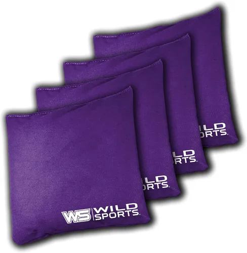 Miniatura 8 de Wild Sports Regulation Size Cornhole Bags - Set of 4 Premium Bean Bag Toss Bags - 16oz Official