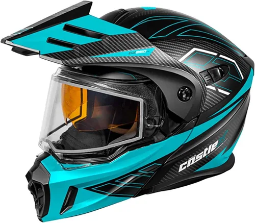 Miniatura 8 de Castle X CX950 V2 Fierce - Casco modular para nieve (negro mate/uva - XS)