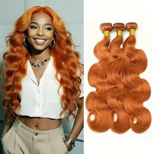 Miniatura 159 de Color 30 paquetes de cabello humano marrón onda del cuerpo paquetes 8 10 12 pulgadas brasileño virgen Remy extensiones de cabello humano doble trama